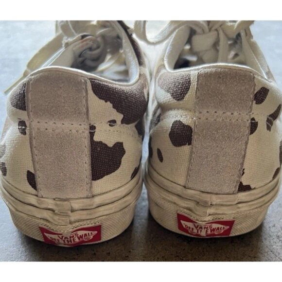 Vans Sid DX Anaheim Factory free range Cow Print Canvas Shoes Mens 8 Women’s 9.5 - Picture 10 of 16